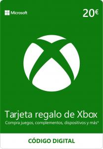 Tarjeta Prepago Xbox Live Tarjeta 20 EUR