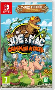 New Joe and Mac Caveman Ninja T-Rex Edition