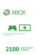 Xbox 360 Live 2100 Points Card