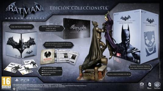 letra tubo Zumbido Batman Arkham Origins, Collectors Edition para PlayStation 3 :: Yambalú,  juegos al mejor precio