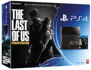 Consola Playstation 4 (PS4) Pack consola + The Last of Us