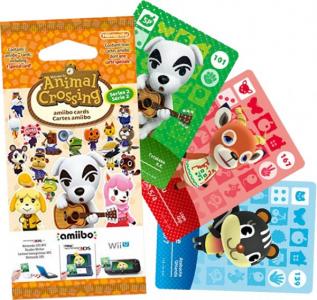 Pack 3 Tarjetas Amiibo Animal Crossing Serie 2