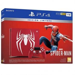 Consola Playstation 4 (PS4) Slim 1TB Edición Especial Pack Marvel's Spider-Man