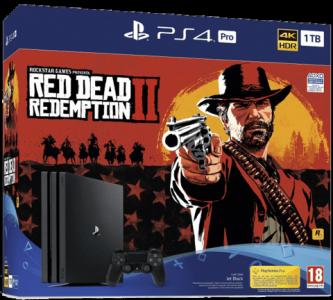 Consola Playstation 4 PRO (PS4) Pack Red Dead Redemption 2