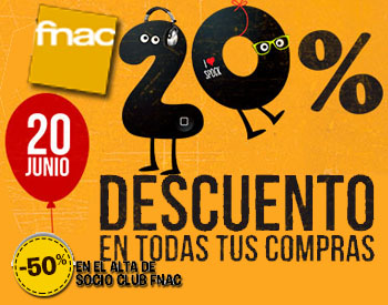 20% de descuento en FNAC