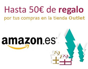 Hasta 50€ de regalo en Amazon España