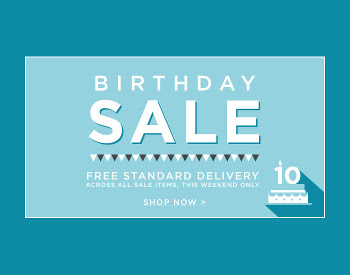 Ofertas en el aniversario de The Hut