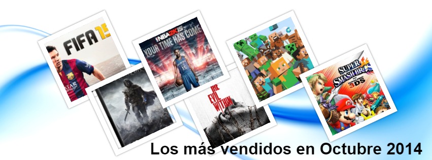 Los juegos más vendidos en España en octubre