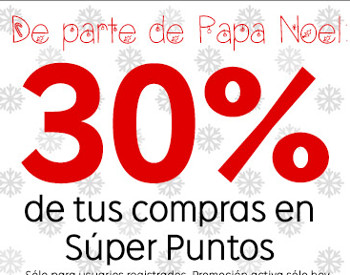 30% de devolución de tu compra en Rakuten