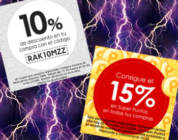 Super promo del día en Rakuten