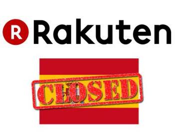 Rakuten echa el cierre en España
