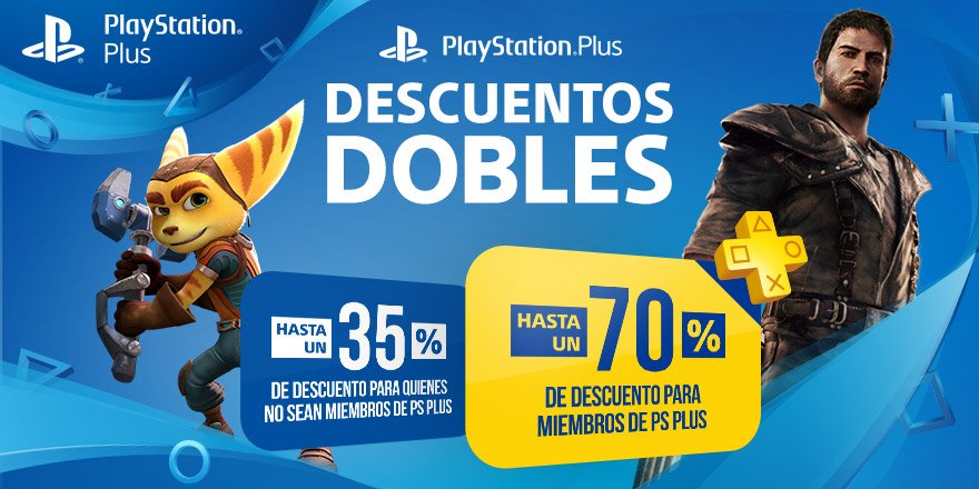 Descuentos dobles en PS Plus