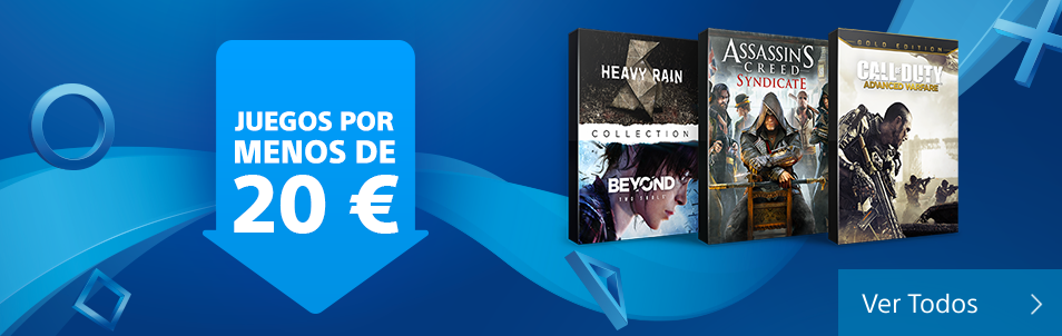 Juegos por menos de 20€ en la Store