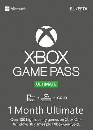 Xbox Game Pass Ultimate – 1 mes de suscripción