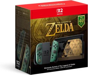 Nintendo Switch 2 Edición The Legend of Zelda 40 Aniversario